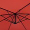 Global Industrial Cantilever Umbrella w/ Crank, Tilt & Cross Brace, Olefin Fabric, 10'W, Red 436972RD - alternate 8